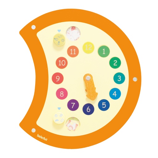 [103248] Wandspielobjekt Raupe "Uhr"