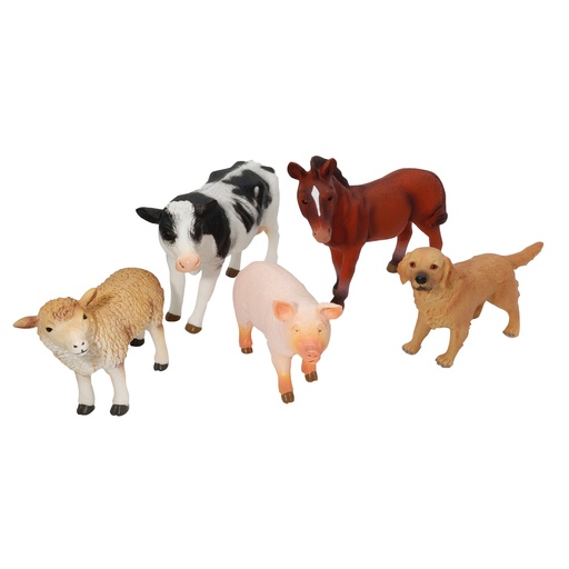 [105112] XXL Soft Bauernhof-Tiere, 5 teilig