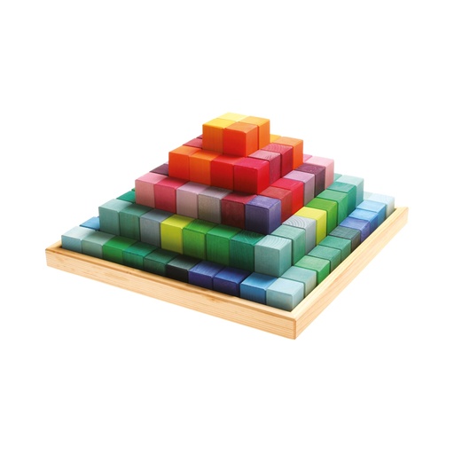 [103096] Regenbogen - Bausteine Pyramide 
