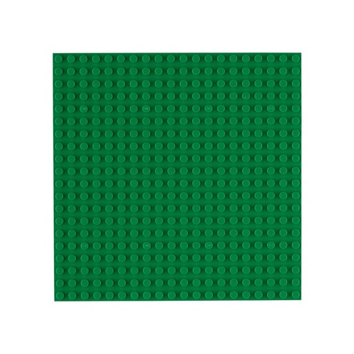 [103009] Klemmbausteine Bauplatte - 50 x 50 cm, grün