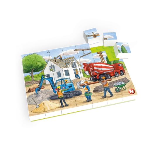 [104122] Klemmi Puzzle "Auf der Baustelle"