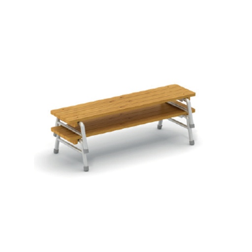 [108140] Outdoor Bänke 2er Set - 150 cm