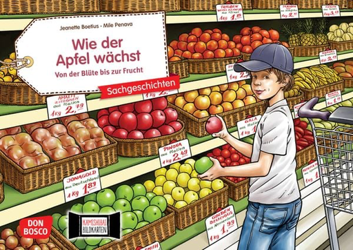[4260179514487] Kamishibai - Wie der Apfel wächst - Von der Blüte bis zur Frucht