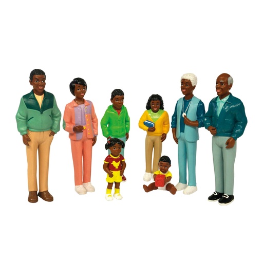 [105160] Afrikanische Familie Set - 8-tlg.