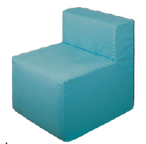 [110085] Relax Couch Mini - SH 26cm Kunstleder B 30 / T 35 / H 50 cm