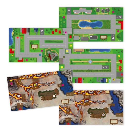 [104252] Cody Block "Get ready" Matten 5er Set