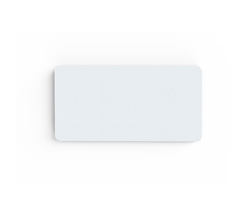 [115072] Selbstklebendes Akustikpaneel Rechteck WEISS - 8 Stück (120x61,75x4,5cm)