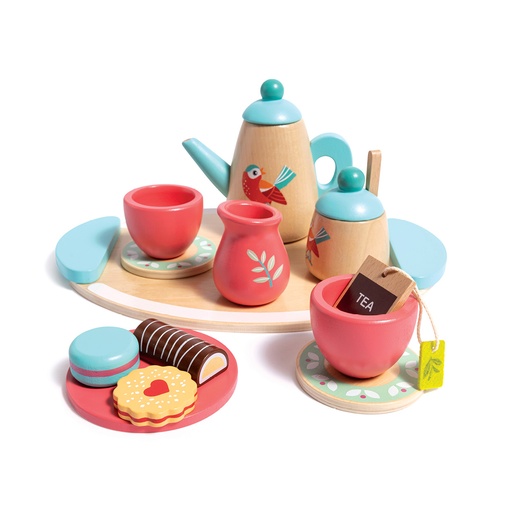 [105203] Kinder Teeservice aus Holz