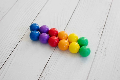 [103362] Connetix - 12 Regenbogen-Kugeln