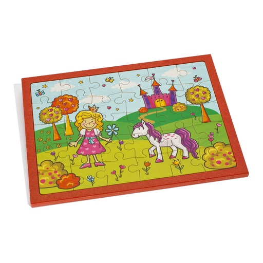 [104192] Holz-Puzzle - 30 Teile Prinzessin