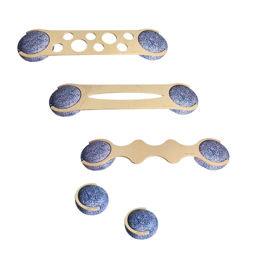 [102296W] Balancebrücken 3er Set 2