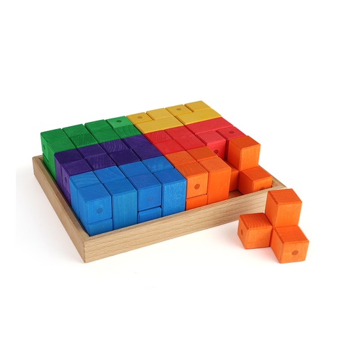 [W103428] Bunte Winkelwürfel - 24 Teile