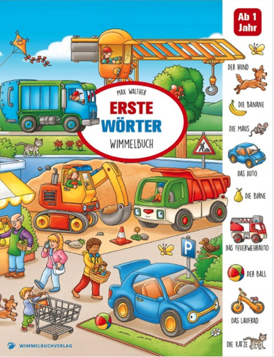 [978-3-98585-128-7] Erste Wörter Wimmelbuch