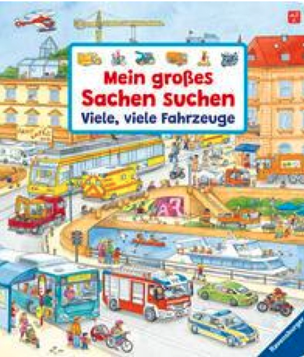 [978-3-473-43742-9] Mein großes Sachen suchen: Viele, viele Fahrzeuge