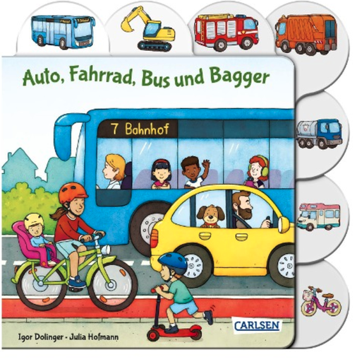 [978-3-551-17306-5] Auto, Fahrrad, Bus und Bagger
