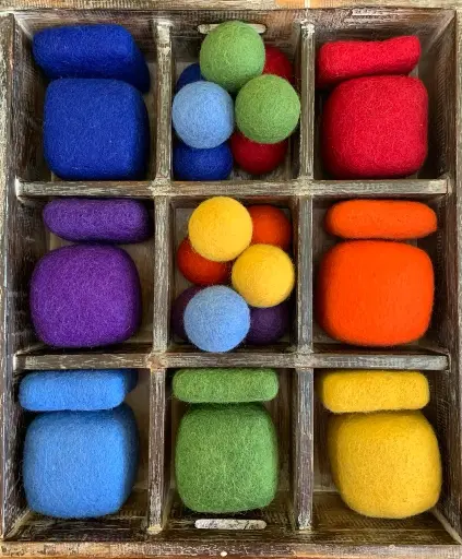 [103547] Earth - Filzformen Regenbogenfarben