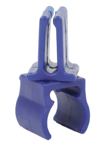 [108412W] Befestigungsclip Stab/Reifen, blau