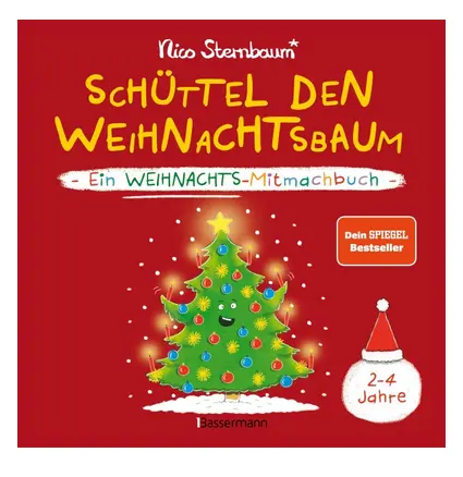 [978-3-8094-4789-4] Schüttel den Weihnachtsbaum. Ein Weihnachts-Mitmachbuch zum Schütteln, Schaukeln, Pusten, Klopfen und sehen, was dann passiert. Von 2 bis 4 Jahren
