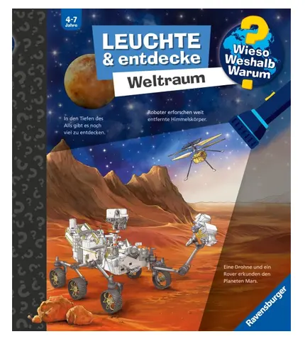 [978-3-473-60090-8] Wieso? Weshalb? Warum? Leuchte und entdecke - Weltraum