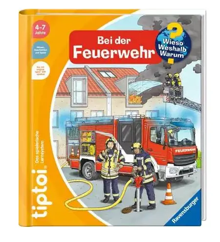 [978-3-473-49227-5] tiptoi® Wieso? Weshalb? Warum? - Bei der Feuerwehr